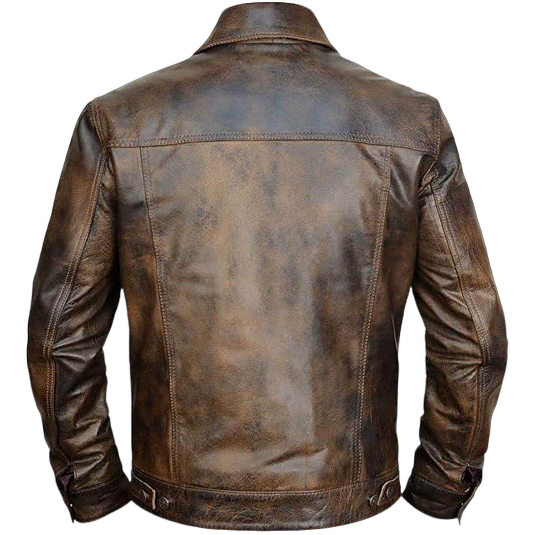 Mens Vintage Leather Jacket