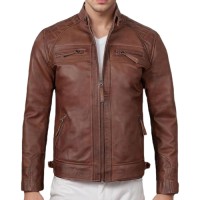 Mens Genuine Diamond Style Jacket