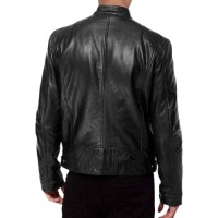 Mens Midnight Allure Leather Jacket