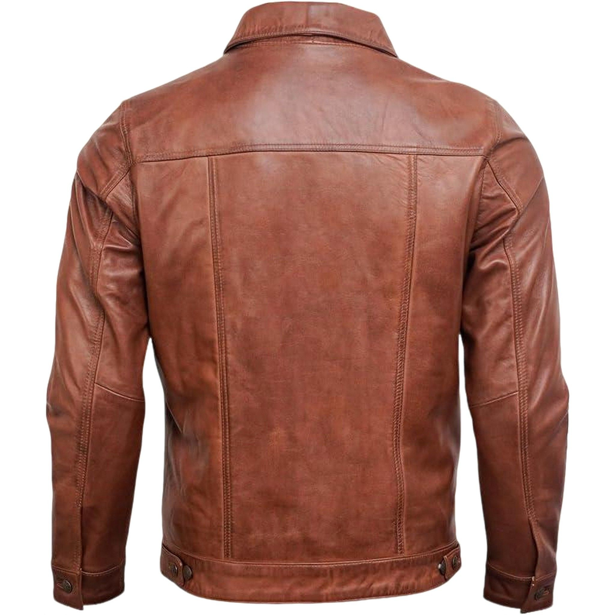 Mens Evergreen Vintage trucker Jacket