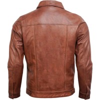 Mens Evergreen Vintage trucker Jacket