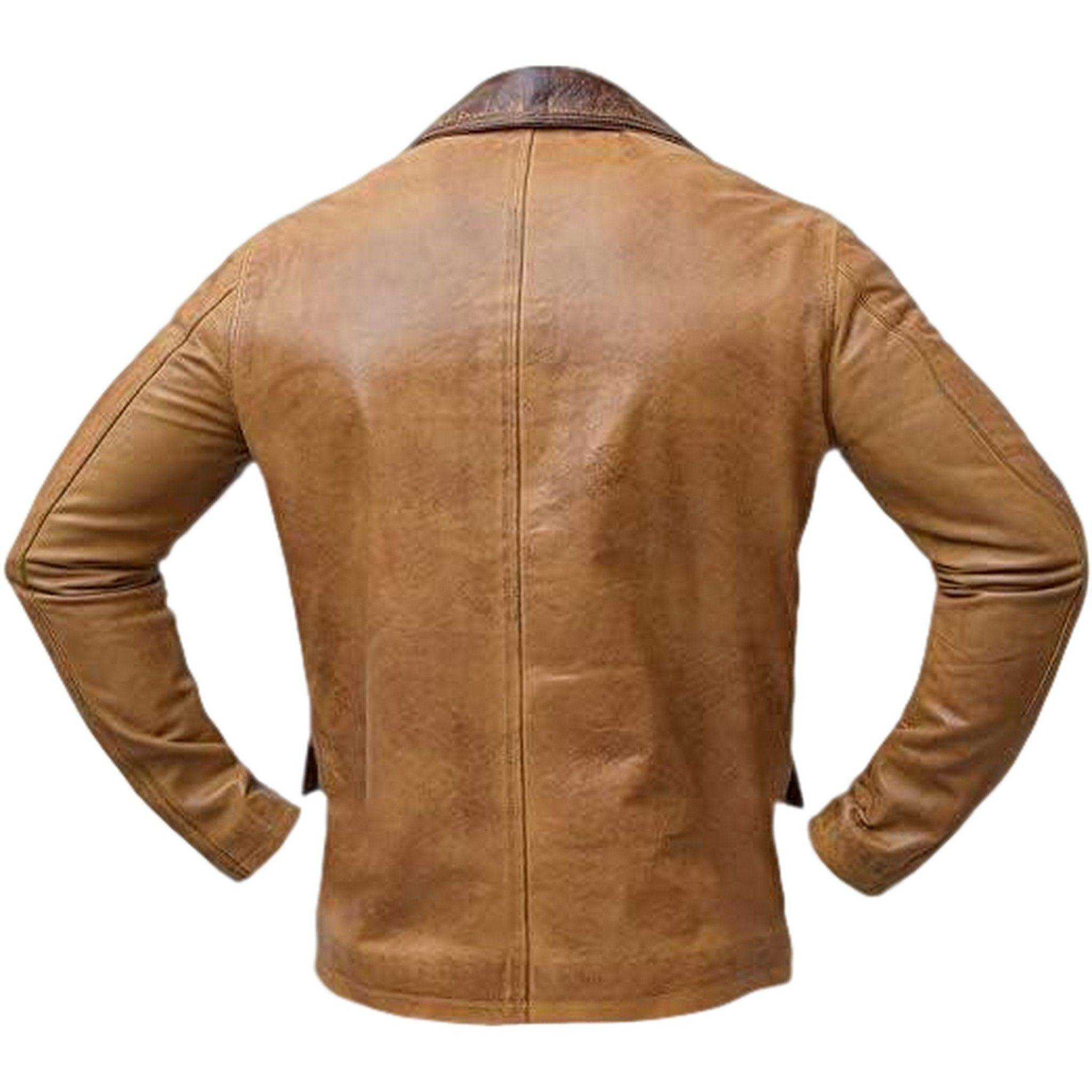 Mens Contemporary Camel Jacket